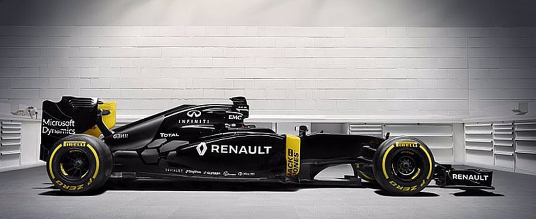 Diseño Renault F1 2016