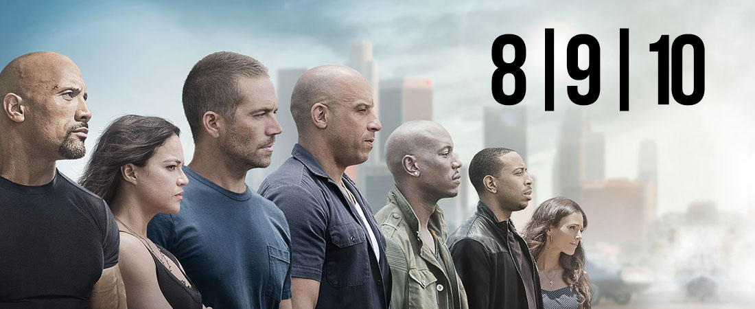 Rápidos y Furisos 8 9 10