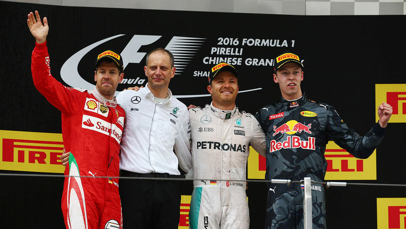 Nico Rosberg GP China Ganador
