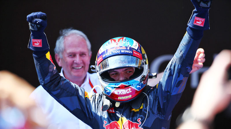 Max Verstappen win GP Spain