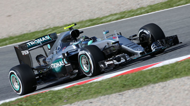 Nico Rosberg libres 2 GP Espana 2016