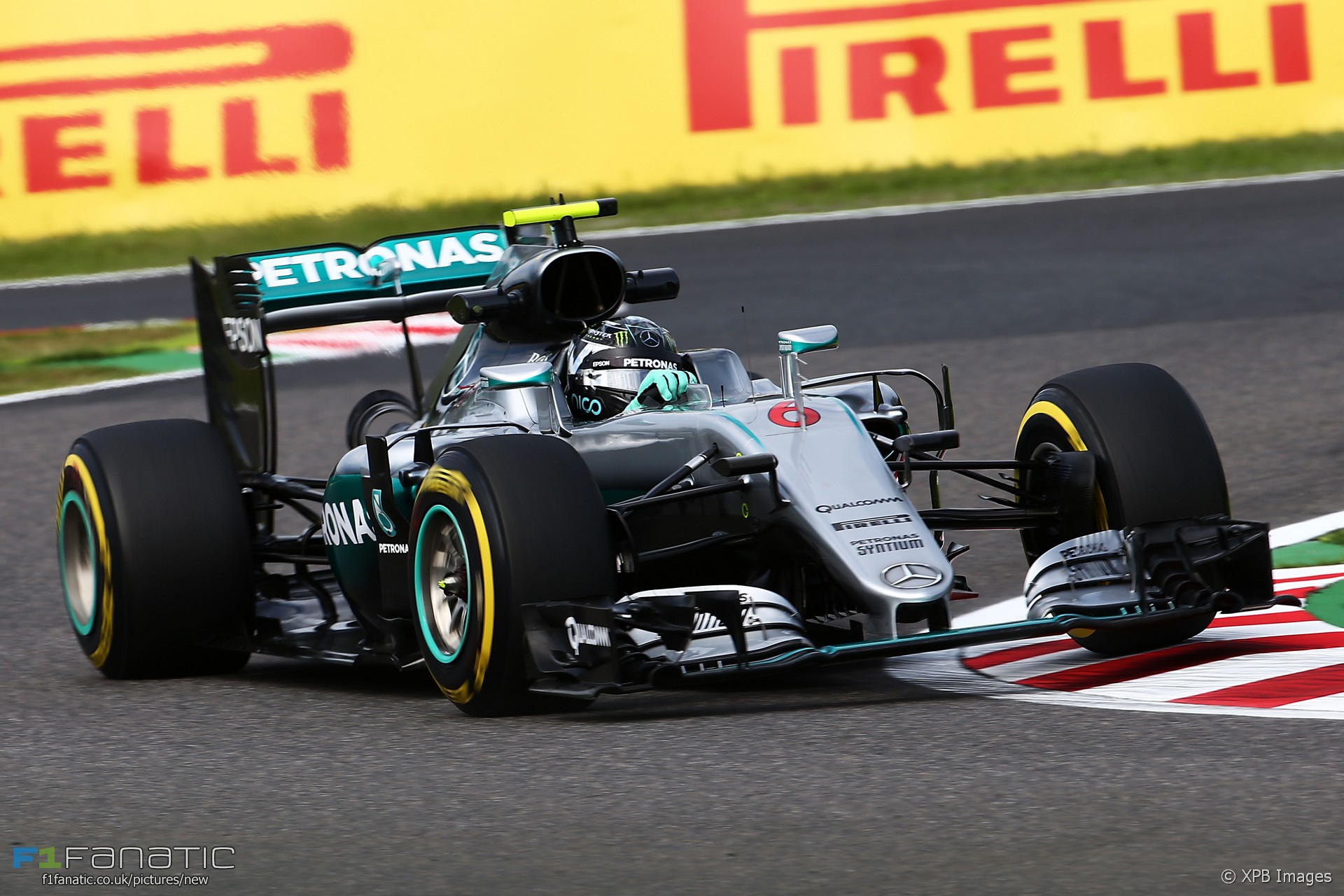 Nico Rosberg (GER) Mercedes AMG F1 W07 Hybrid. 07.10.2016. Formula 1 World Championship, Rd 17, Japanese Grand Prix, Suzuka, Japan, Practice Day. - www.xpbimages.com, EMail: requests@xpbimages.com - copy of publication required for printed pictures. Every used picture is fee-liable. © Copyright: Bearne / XPB Images