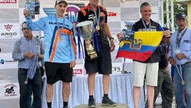 Adrián Robert campeón latino