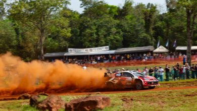Sami Pajari a bordo del Toyota GR Yaris Rally1 en el Rally de Paraguay