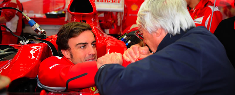 Ecclestone desilusionado con Alonso