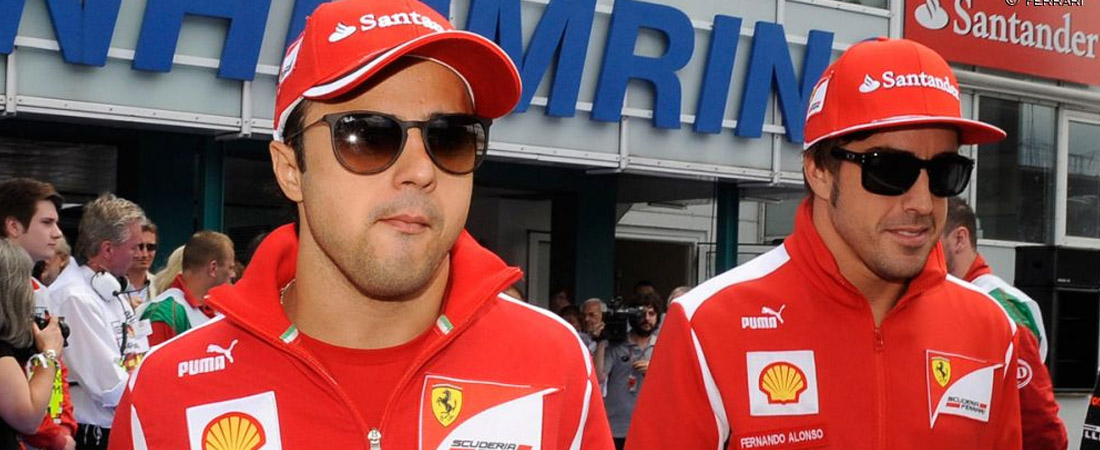 Felippe Massa sin poder en Ferrari