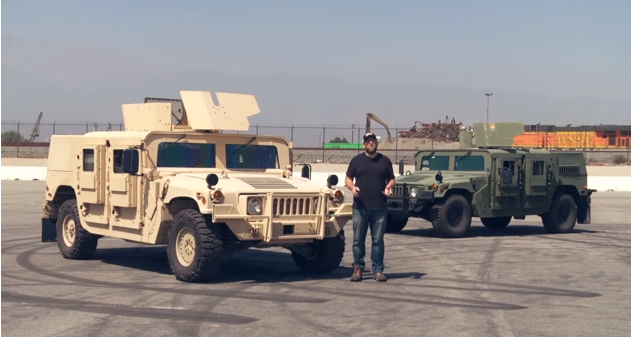 Humvee vs humvee