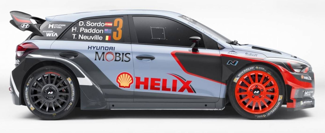 Hyundai i20 WRC 2016 oficial