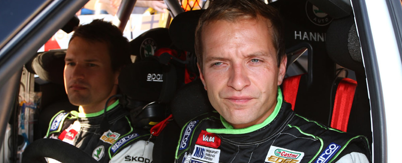 Juhno Haninen en Hyundai WRc 2014