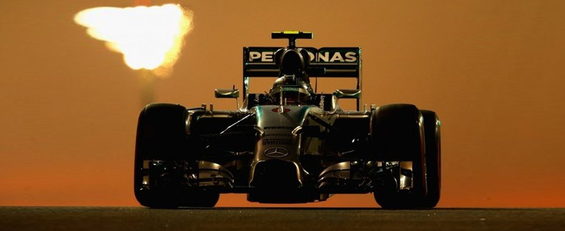 Nico Rosberg Libres 2 Abu Dhabi 2015