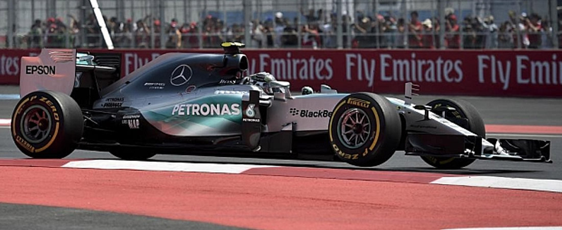 Rosberg gana el GP de Mexico