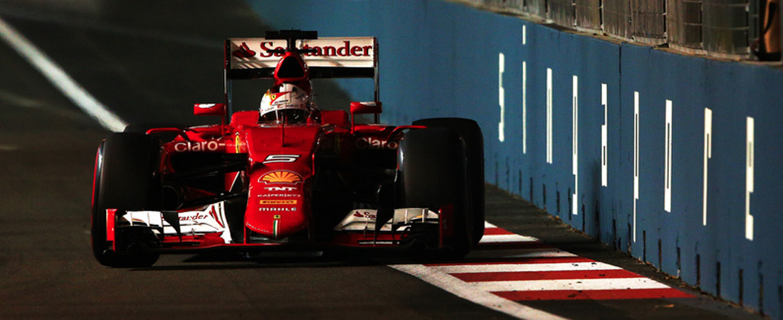 Sebastian Vettel Libres 3 Singapur 2015