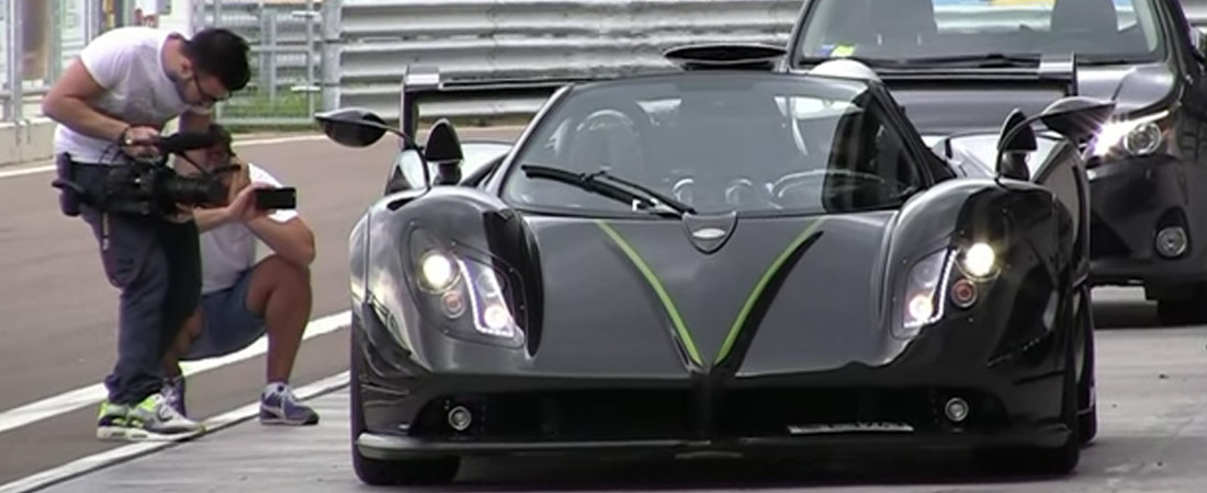 Video sonido pagani zonda