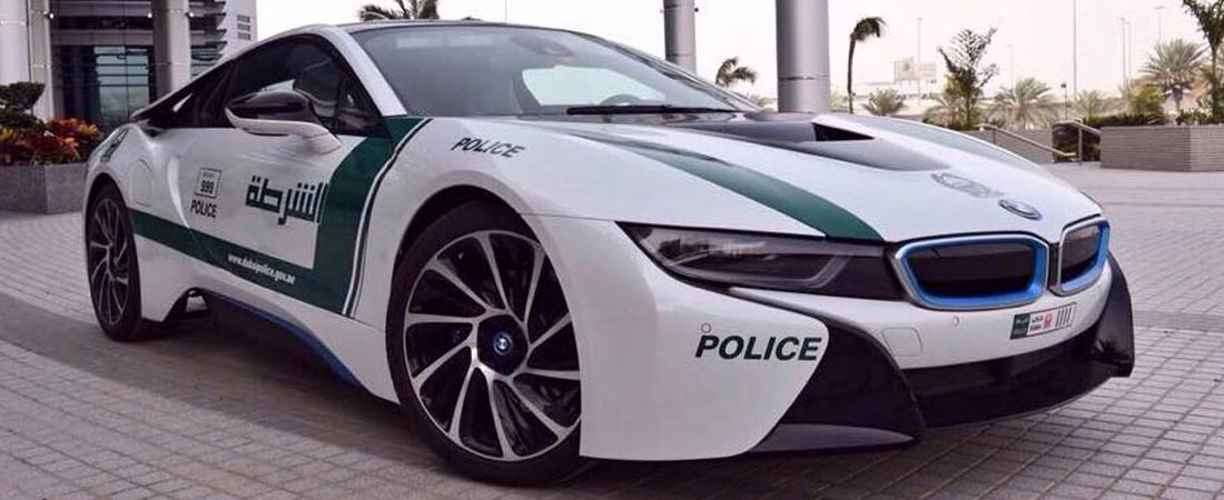 BMW i8 para la policía de Dubai