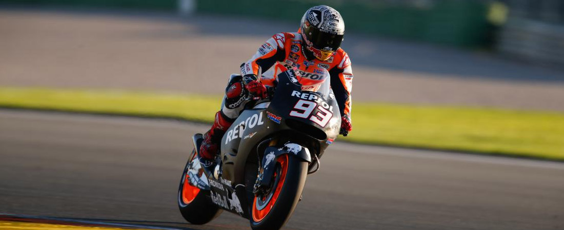 marquez finaliza las pruebas de Valencia 2015