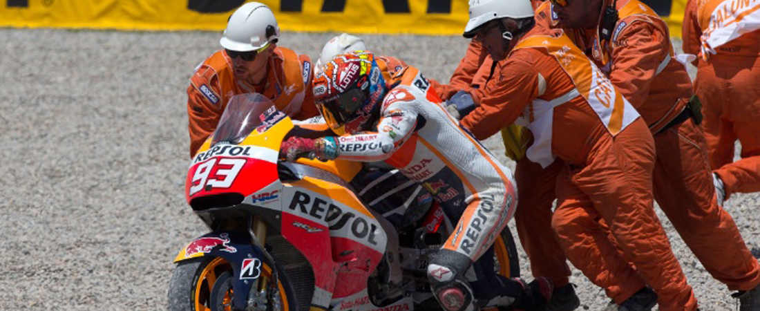 marquez reconoce que el titulo esta lejano