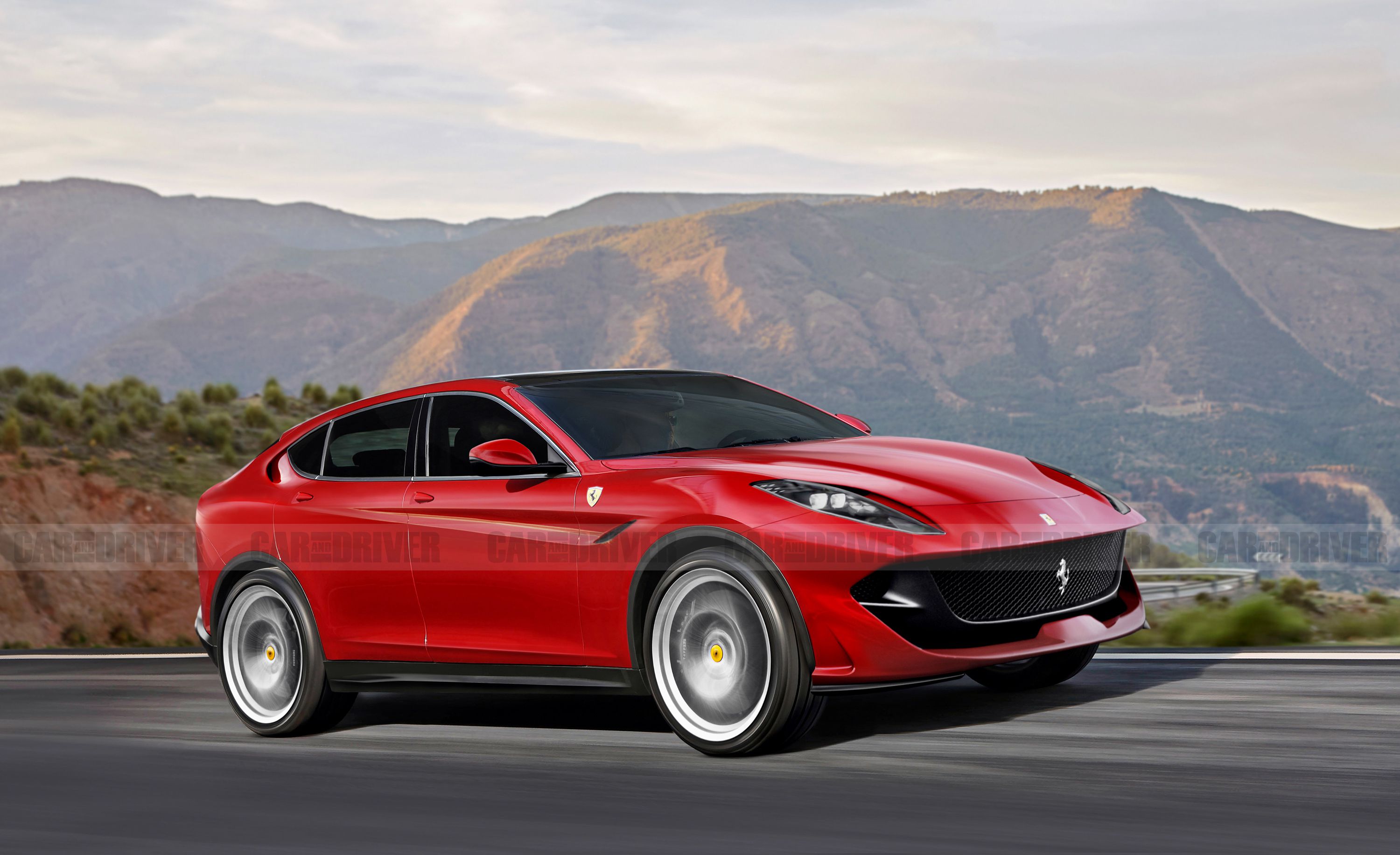 El SUV híbrido de Ferrari aparecerá oficialmente en 2022